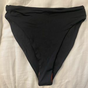 437 high waisted swim bottoms large NEW